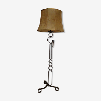 Lamp in forged iron