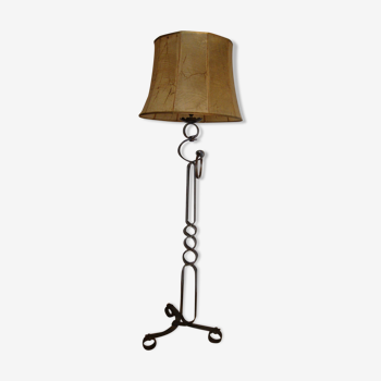 Lampe en fer forgé