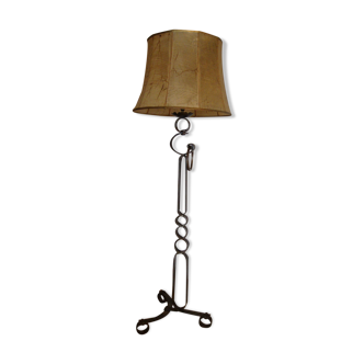 Lamp in forged iron