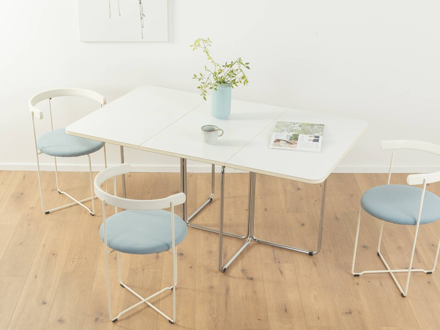 1970s folding table, Christian Tauve, Läsko
