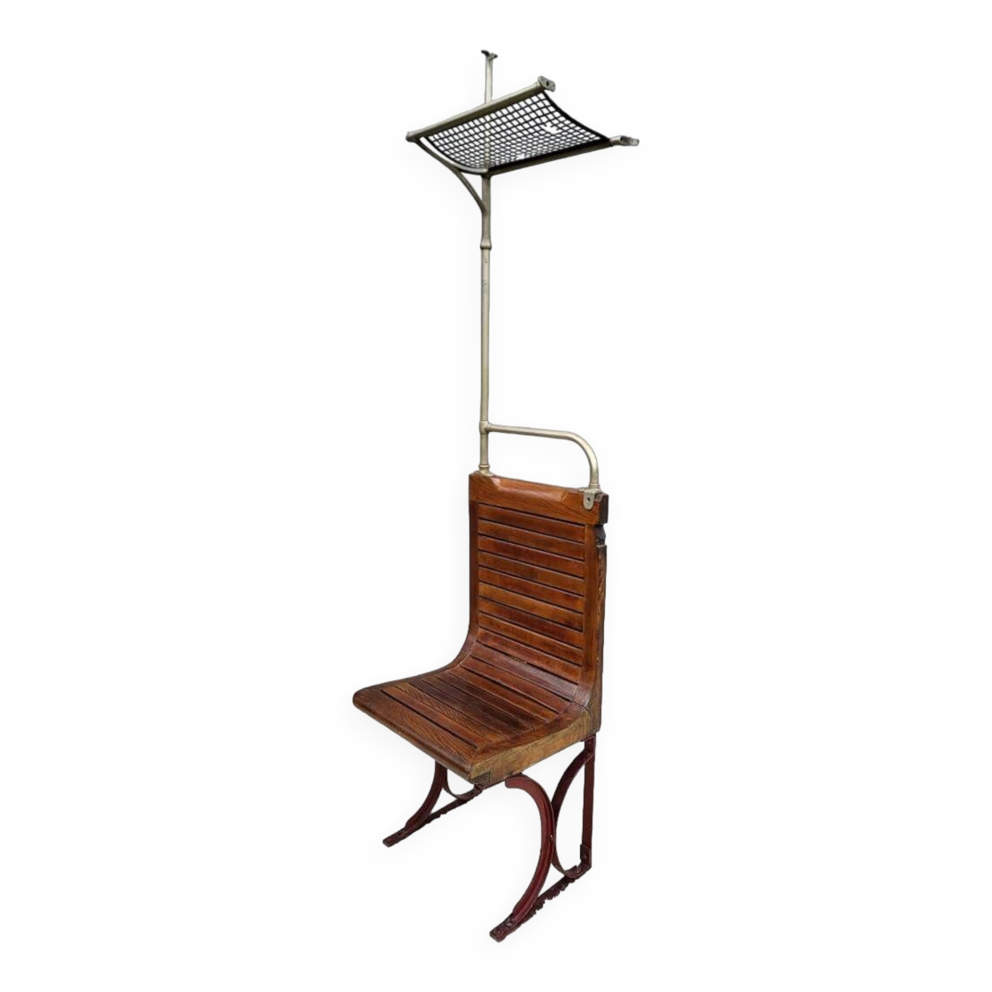 Sprague Metropolitan Parisian bench 1920 with hat rack