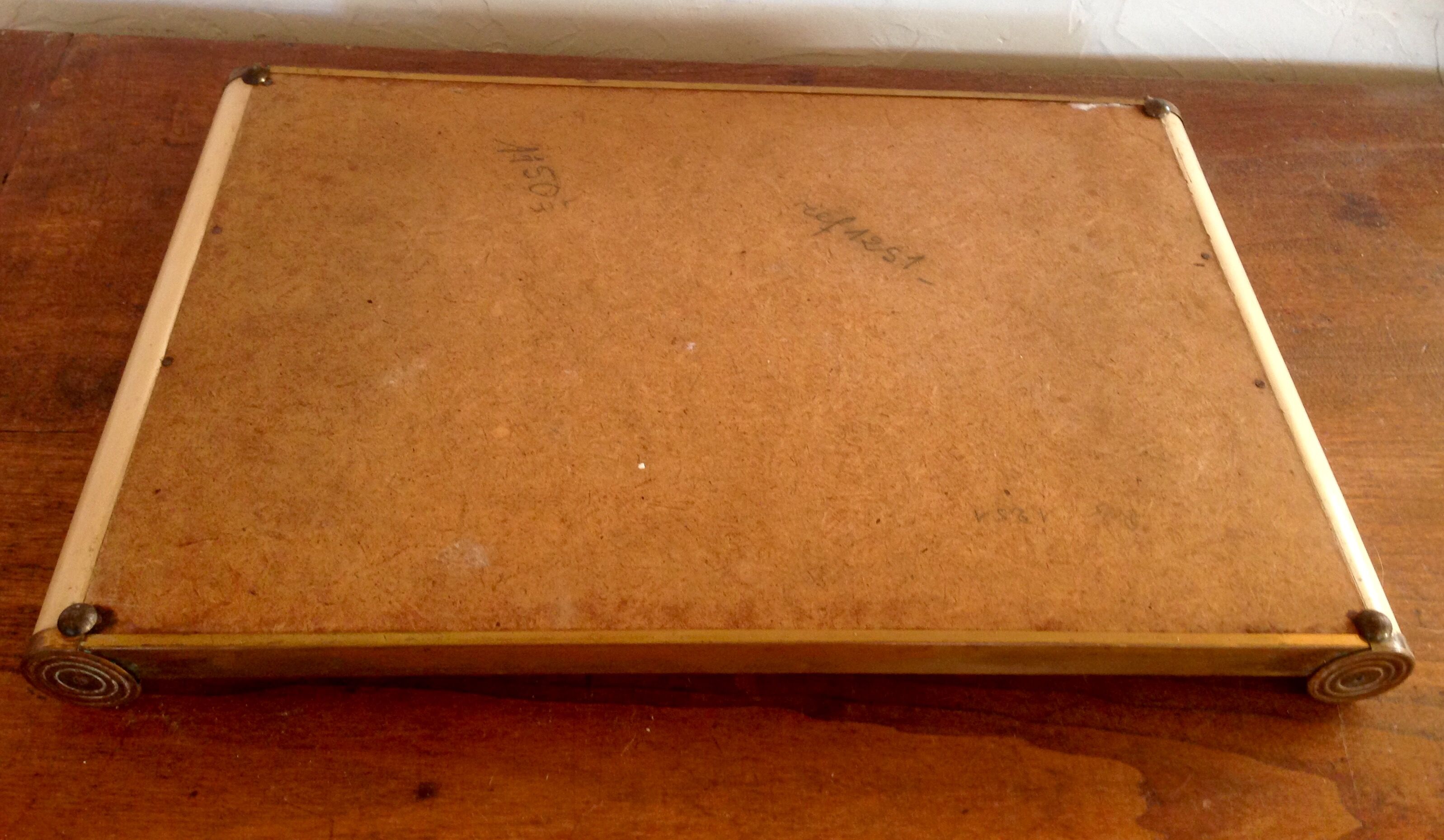 Plateau miroir à rouleaux 1930