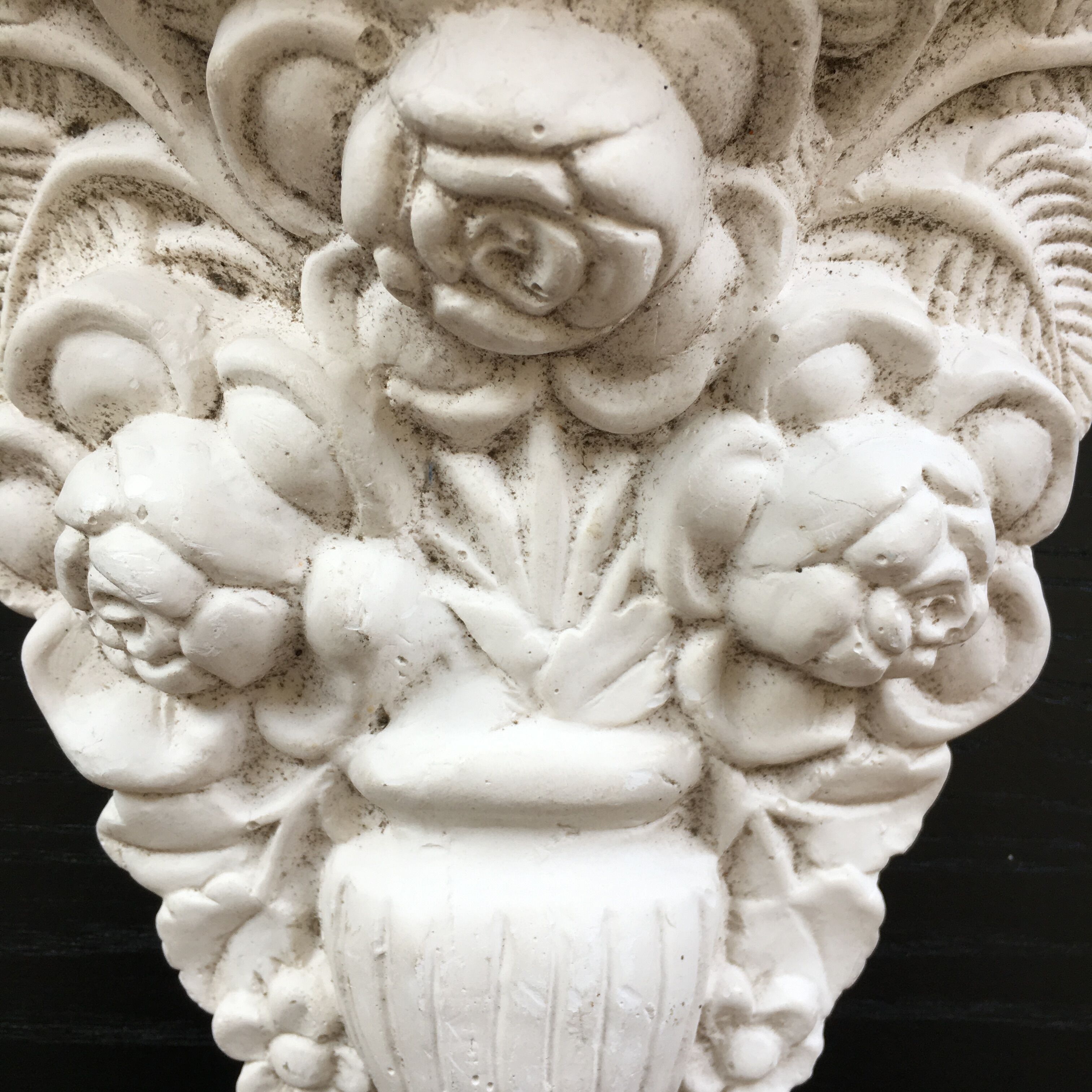 Plaster wall console