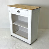 Vintage white buffet 50's