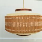 Plastic suspension and rattan