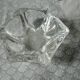 Daum France crystal ashtray