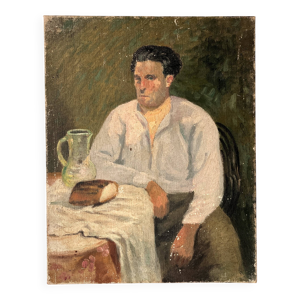 Portrait ancien d'un