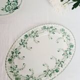 Oval iron earth dish, BFK