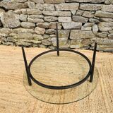 Vintage coffee table by Roger Le Bihan