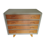 Vintage dresser revamped compass feet