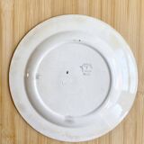 Duo of Badonviller Art Deco Iron Earth plates