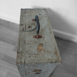 Malle de transport en bois