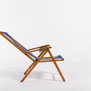 Italian foldable chaise longue by Fratelli Reguitti 1960
