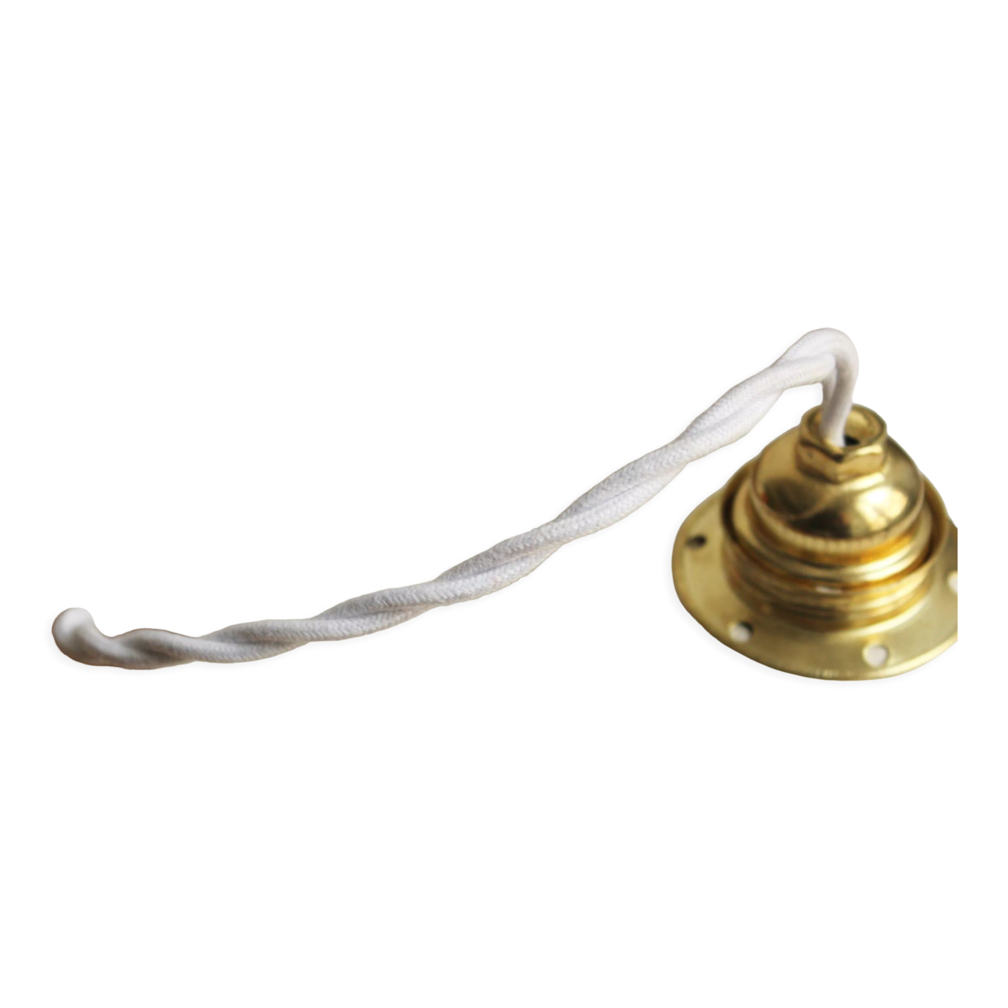 Ceiling lamp, light show shape in vintage ceramic