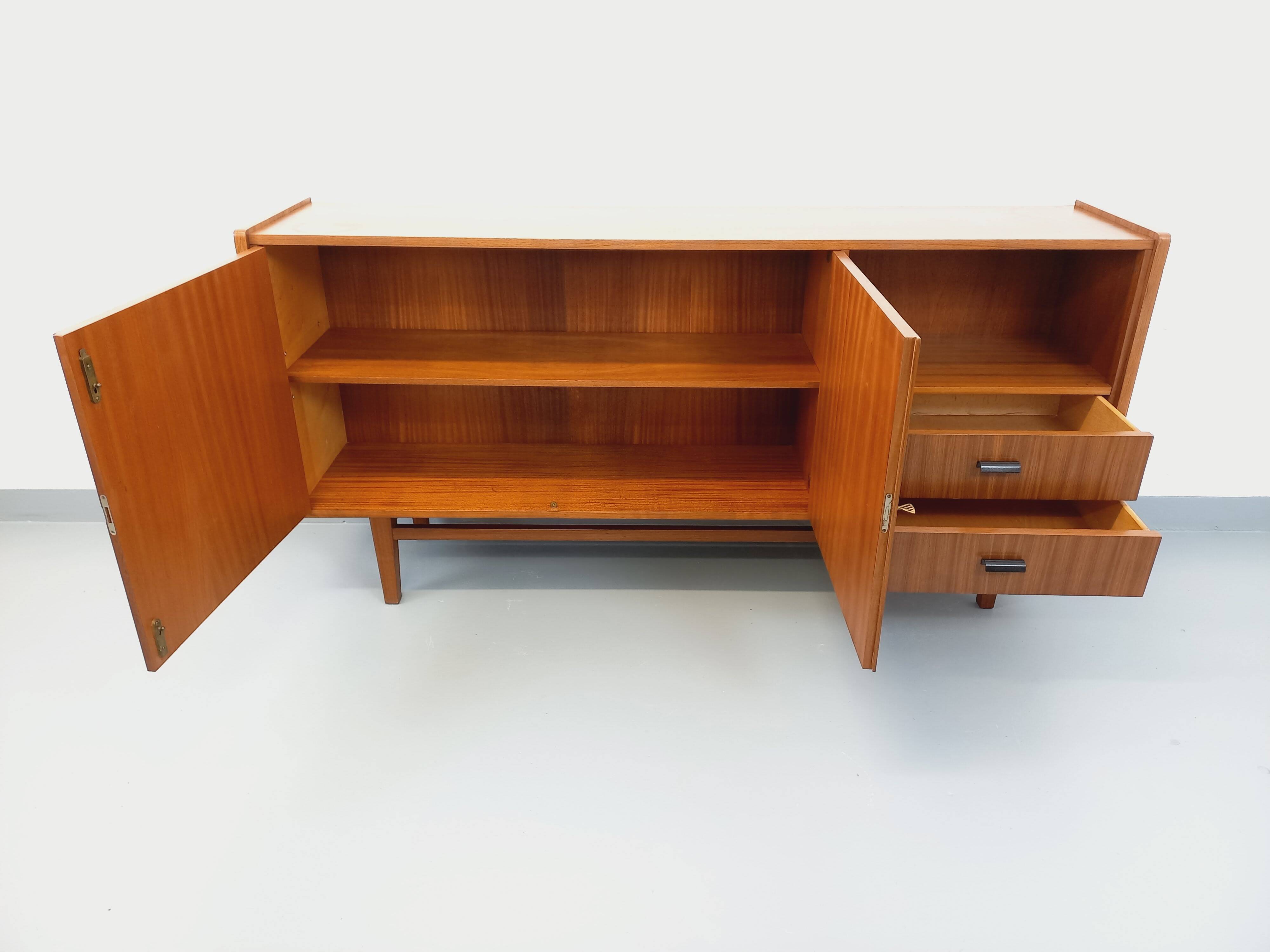 Vintage Scandinavian teak enfilade from the 1960s.