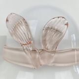 Table Lamp with Brass and Murano Glass, Italy 1970's