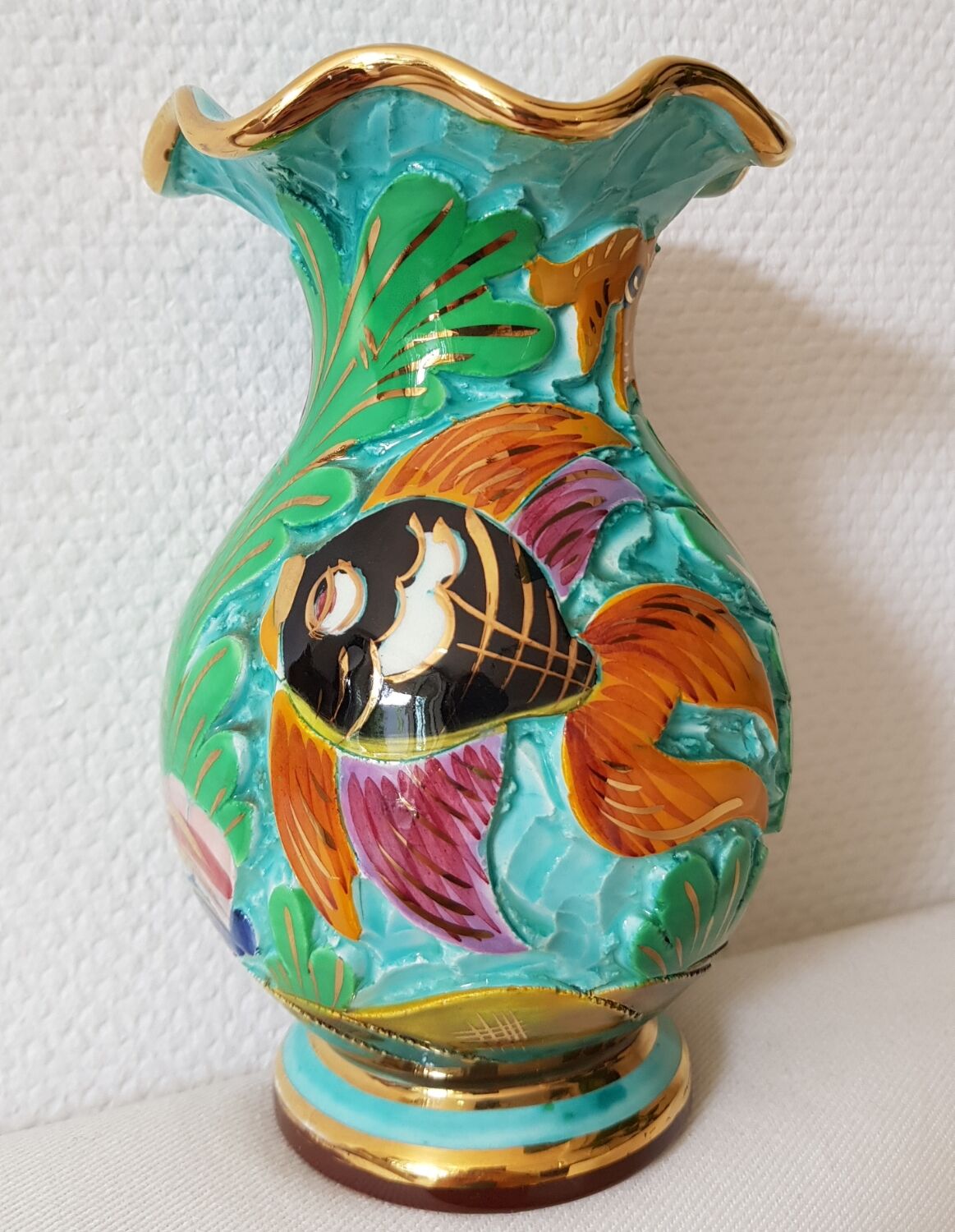 Vase céramique Monaco Cerdazur ca 1950