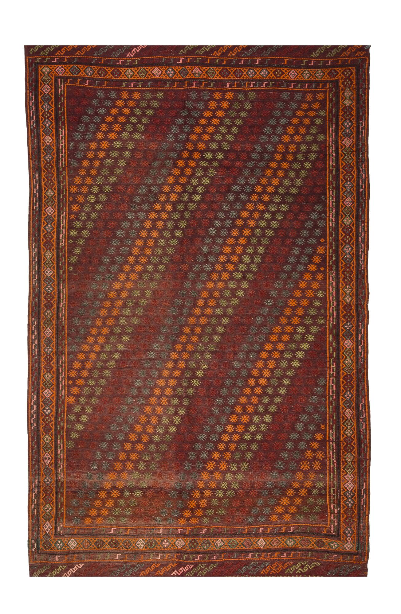 Turkish kilim rug, 292x183 cm, MYK-874