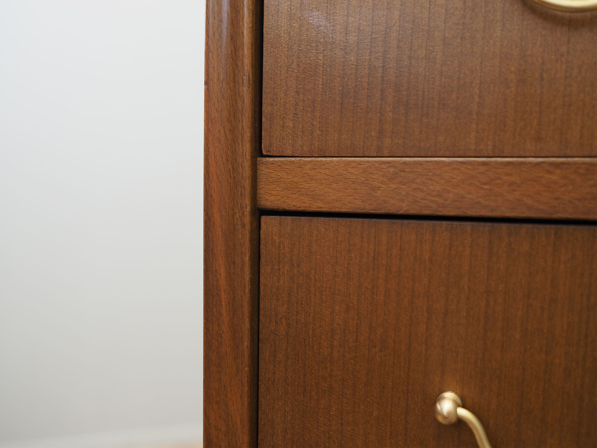 Walnut chest of drawers, Danish design, 60s, made in Denmark