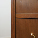 Walnut chest of drawers, Danish design, 60s, made in Denmark