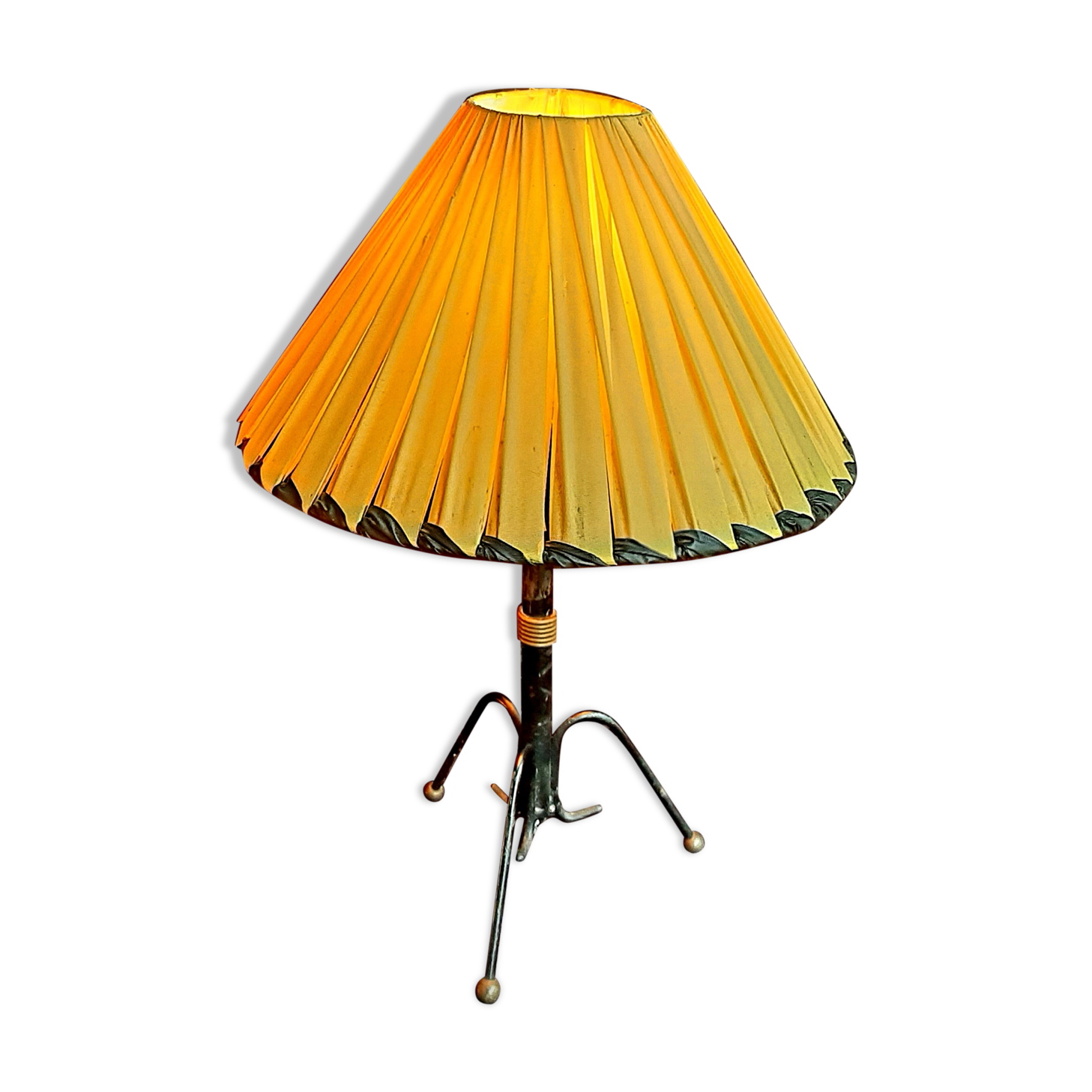 Delicious scoubidou lamp 1950.