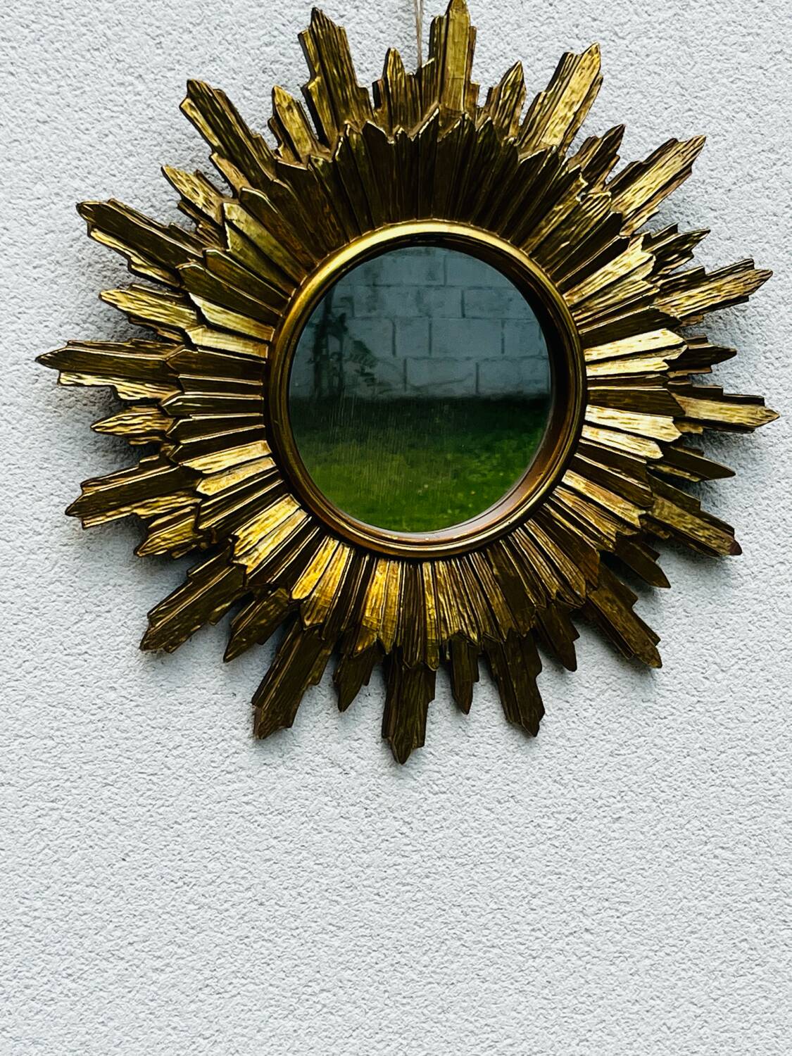 Authentic 1950s sun mirror