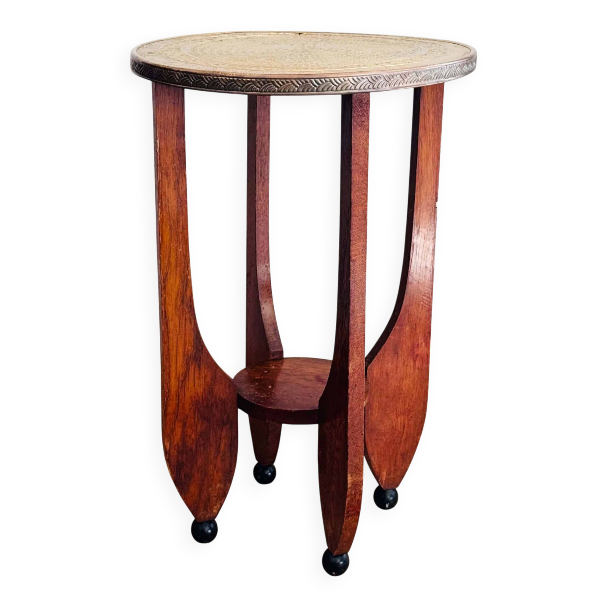 Art Deco pedestal table, Dutch school circa 1920