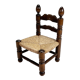 Antique side chair, 1700s