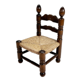 Antique side chair, 1700s