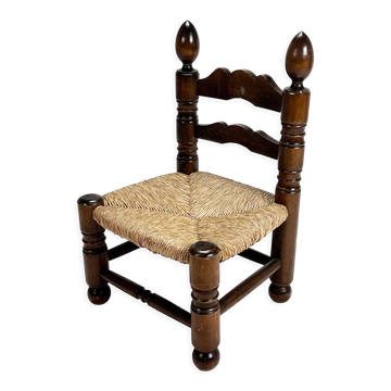 Antique side chair, 1700s