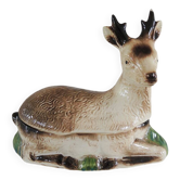 Antique Ceramic Zoomorphic Deer Terrine