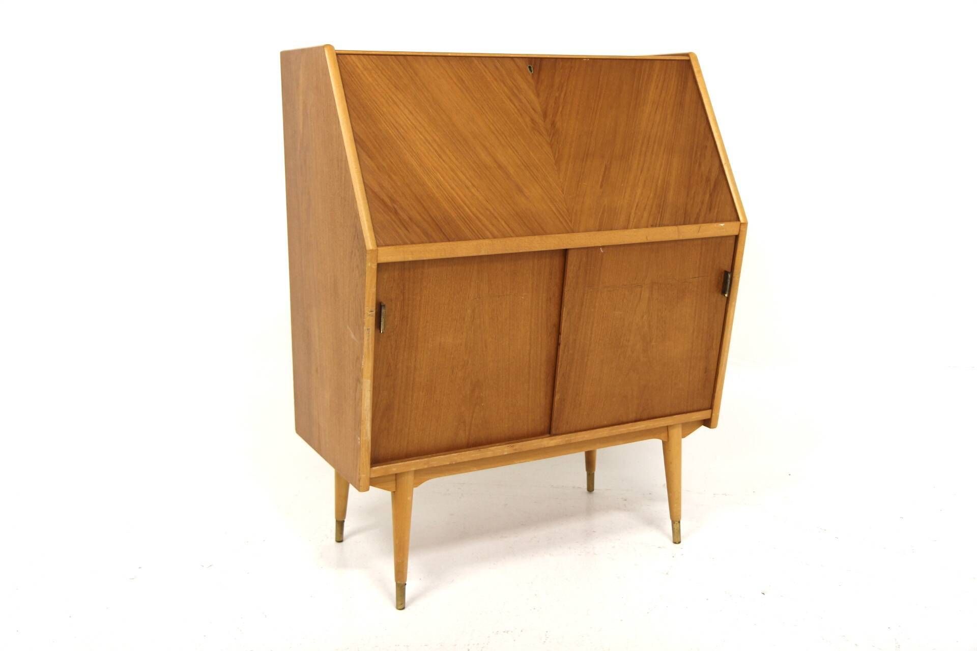 Scandinavian teak secretary, Sweden, 1950