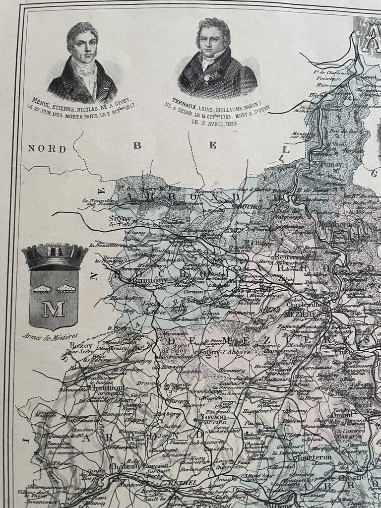 Ancient maps of the Ardennes