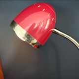 Red chrome desk lamp