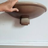 3 Kostka enamelled ceramic wall lights