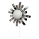 Chrome Sun Wall Light