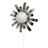Chrome Sun Wall Light
