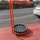 Umbrella stand and walking sticks circa 1970