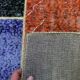 Distressed vintage turkish patchwork rug 251x170 cm wool large