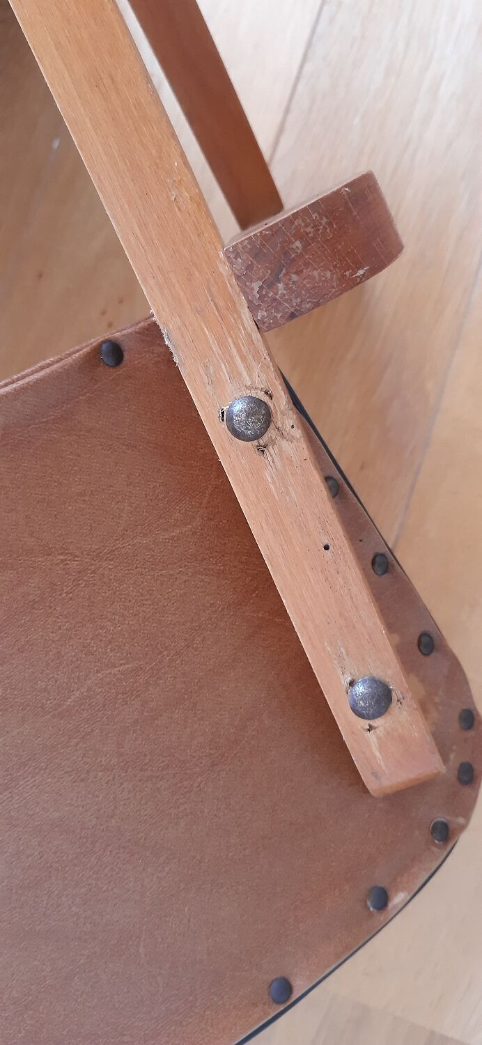 Vintage bridge armchair