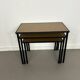 Vintage Artimeta Sidetables with reversibel top sixties
