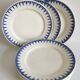 Ensemble de 10 assiettes "Carthage" - Badonviller