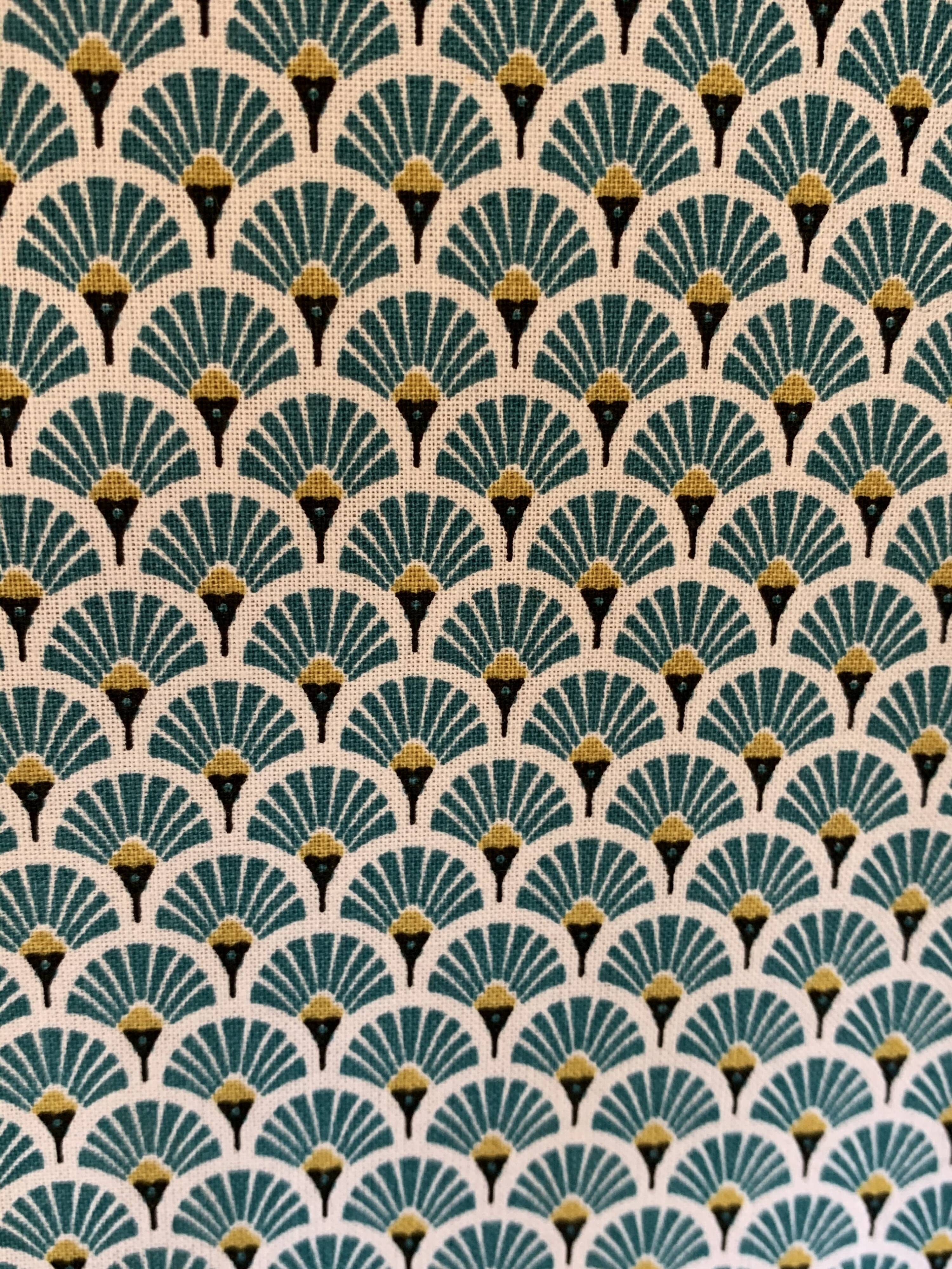 Art deco glass-glazed parisian wardrobe