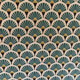 Art deco glass-glazed parisian wardrobe