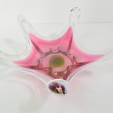 Czech Art Glass Bowl by Josef Hospodka for Chribska Glasswork,1960's.