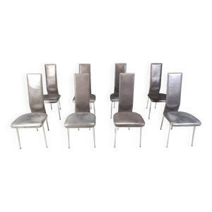 8 chaises de salle à - manger