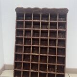 Old furniture locker display window grocery store haberdashery