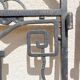 Pair of Art Deco wrought iron doors, circa 1925