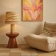 Vintage ethnic lamp from the 70s