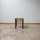 Tabouret en corde allemand du milieu du siècle